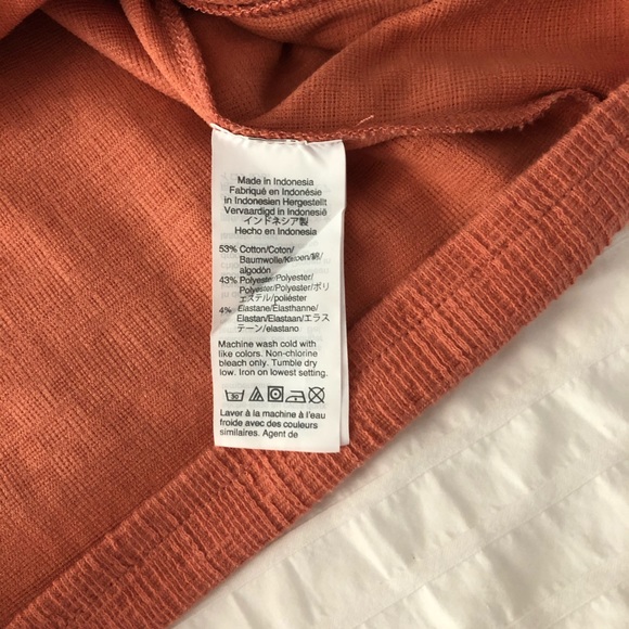 Madewell Texture And Thread Wrap Front Tank Top M - Picture 9 of 10